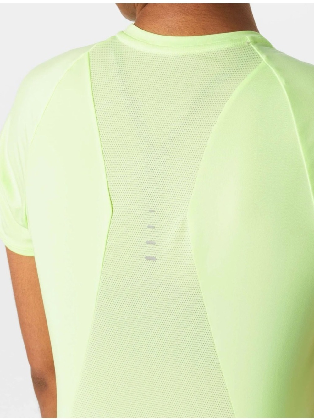 Nike Women's Dri-FIT Short-Sleeve Top Bright Green size XL - Picture 5 of 15